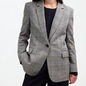 Madewell women's The Perfect Blazer plaid